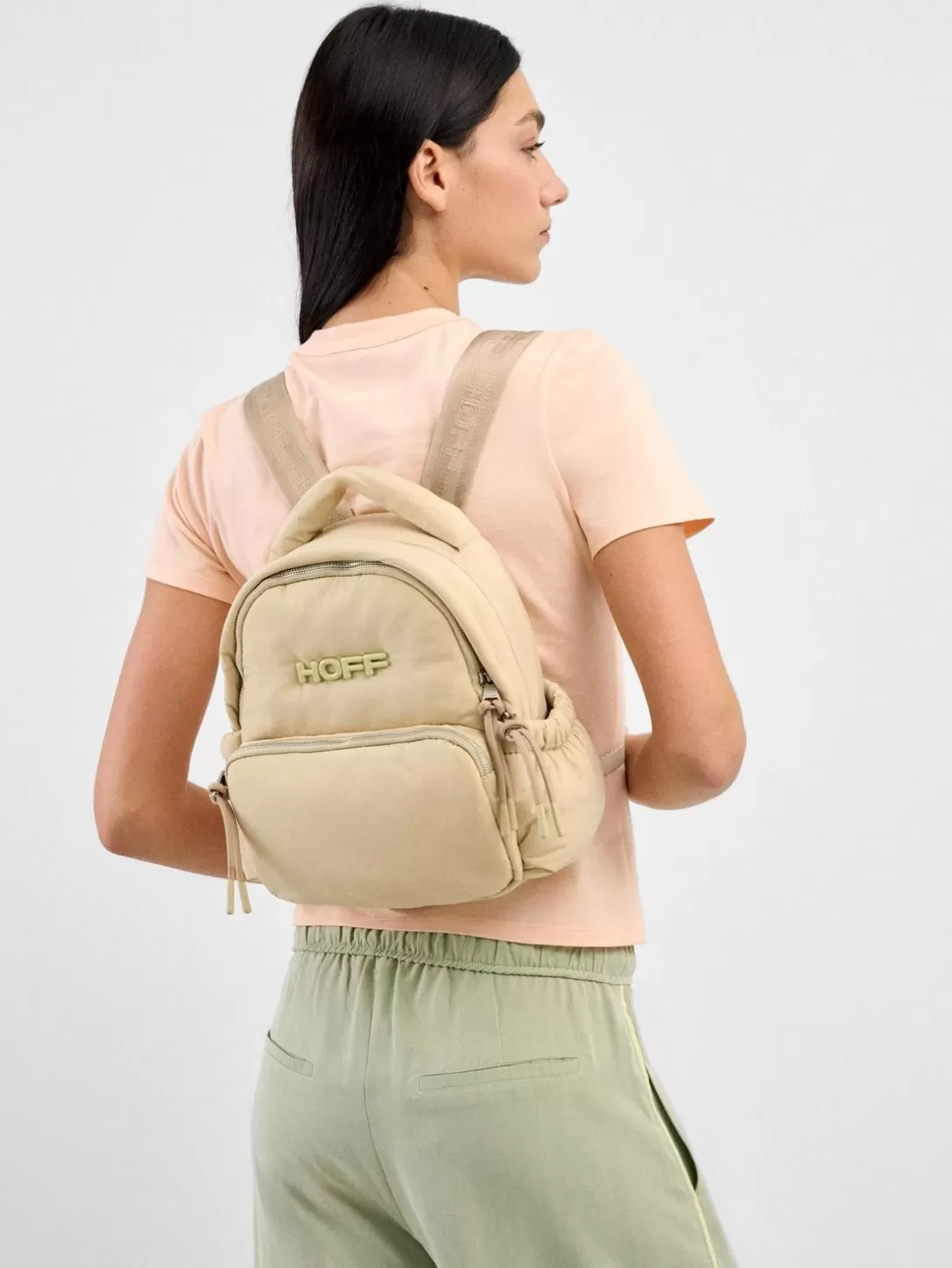 HOFF Backpack Nuptse Beige Cheap