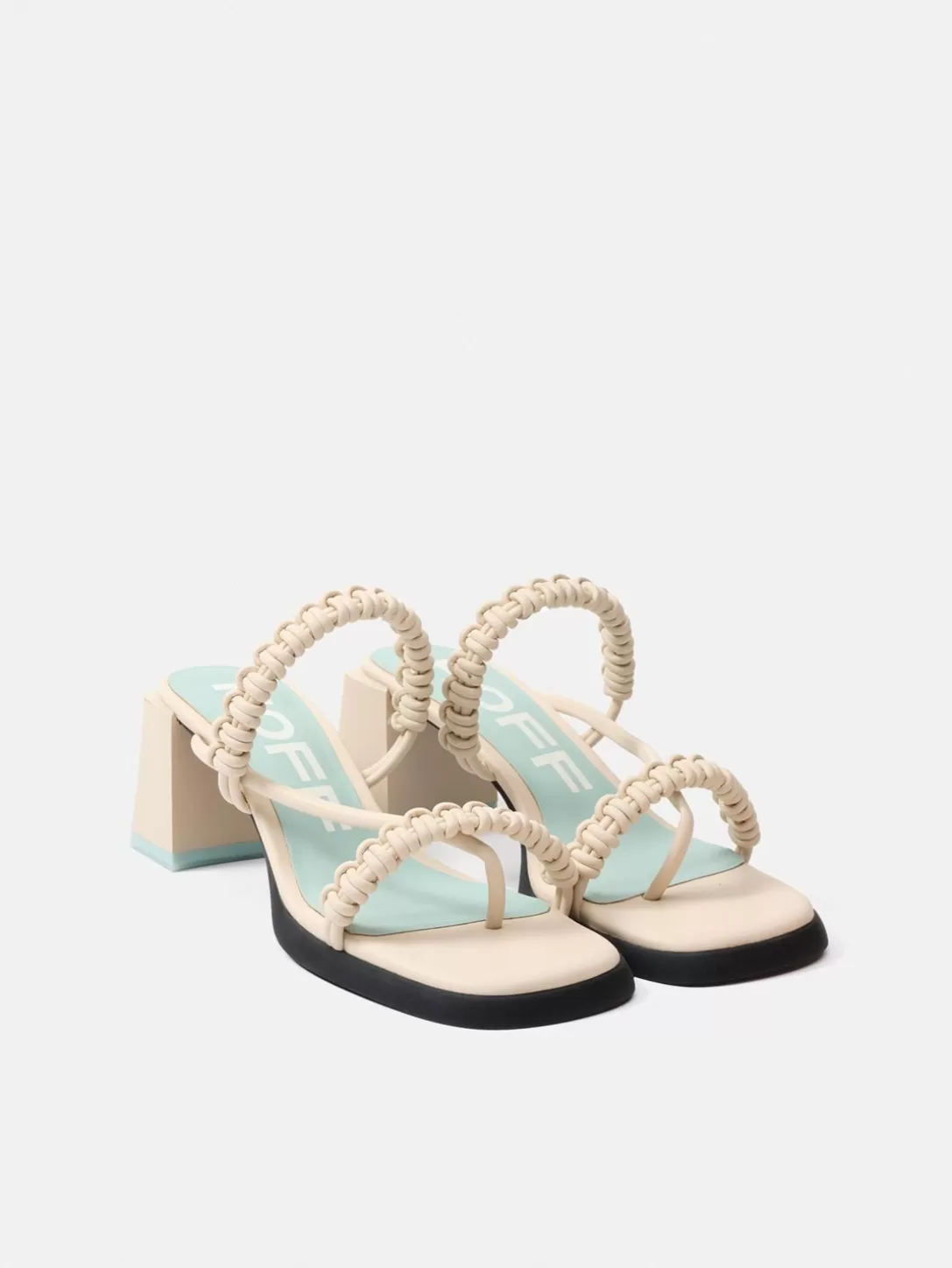 HOFF Mid-Heel Sandal Monaco Off White Hot