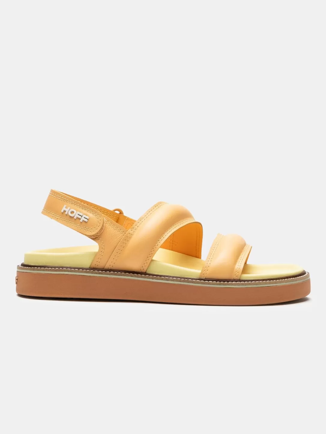 HOFF Sandal Leather Road Peach New