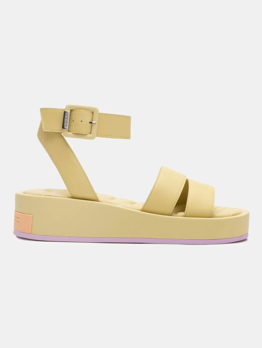 HOFF Sandal Strips Town Yellow New