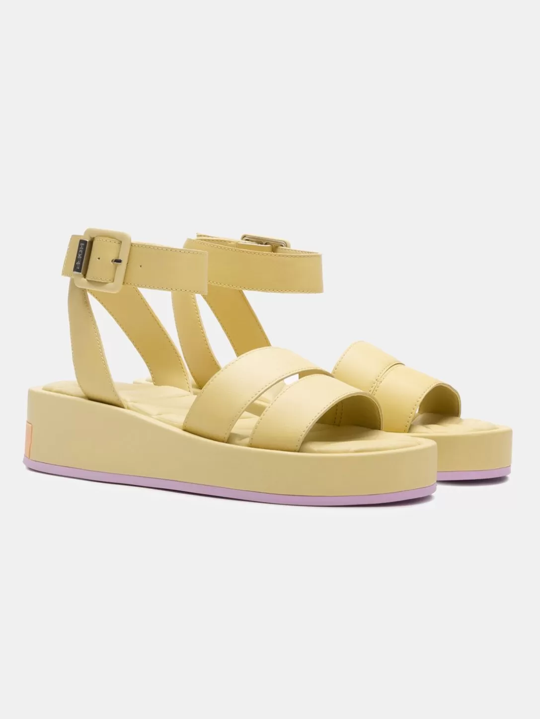 HOFF Sandal Strips Town Yellow New